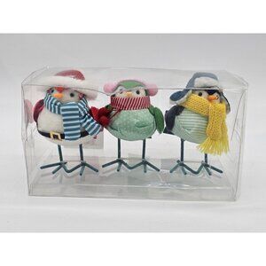 Wondershop Featherly Friends Mini Birds Set of 3 Christmas Holiday Winter 2020